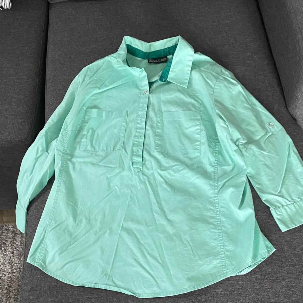 Mint Green Women's Blouse